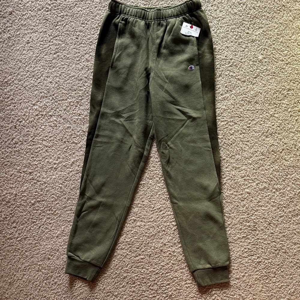 Brand New Champion Kids' Olive Sweatpants